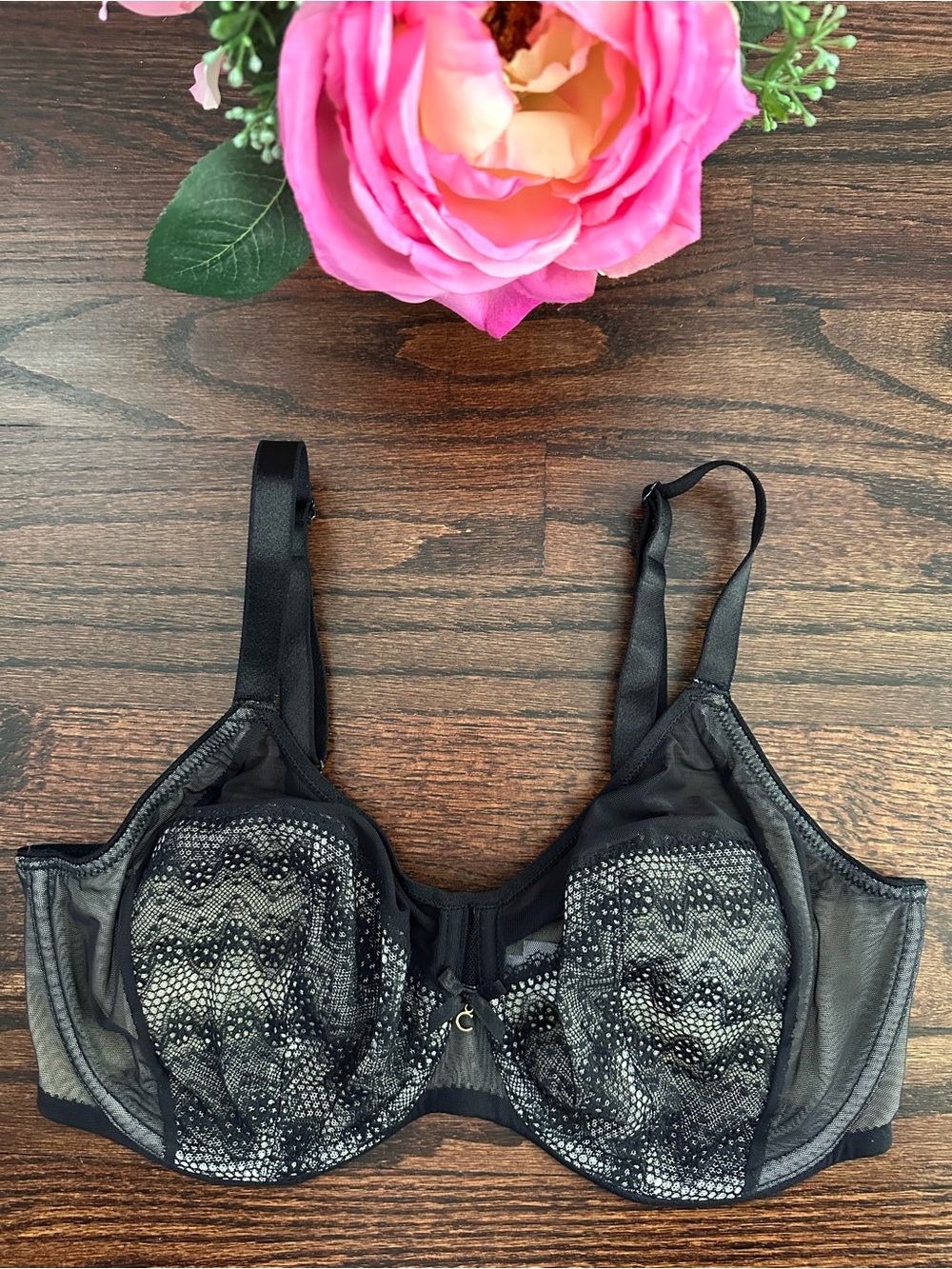 Chantelle Revele Moi Perfect Fit Underwire Bra, size 34DDD/F